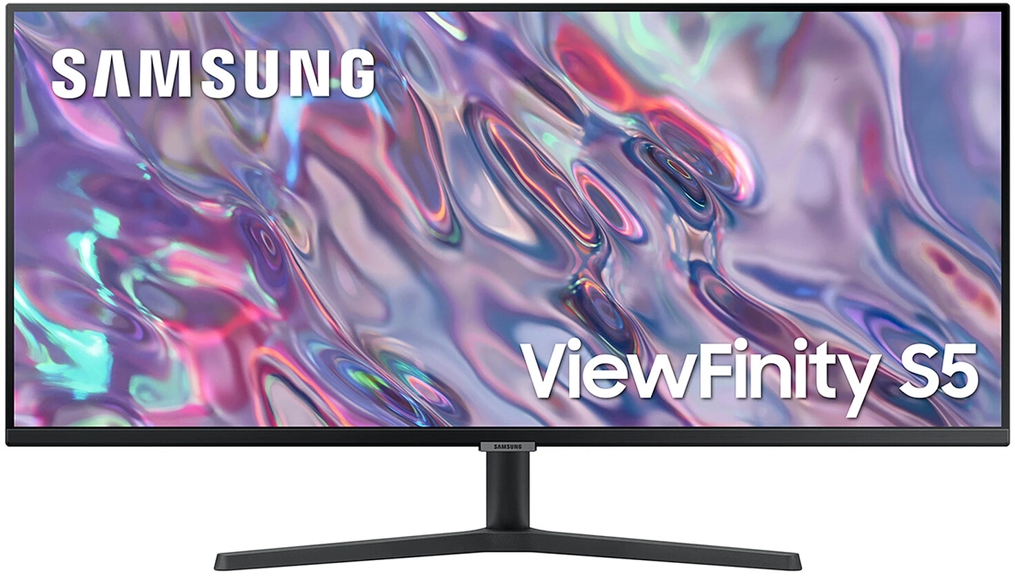 Монитор Samsung 34" ViewFinity S5 LS34C500GAUXEN черный VA LED 5ms 21:9 полуматовая 3000:1 300cd 178гр/178гр 3440x1440 100Hz DP Ultra WQHD 4.9кг