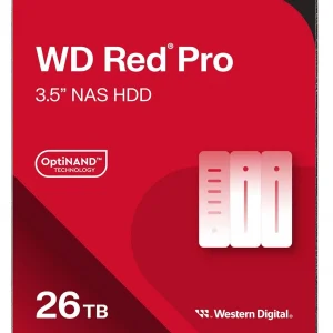 Жесткий диск WD SATA-III 26TB WD260KFGX NAS Red Pro (7200rpm) 512Mb 3.5"