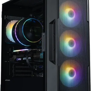 Корпус Zalman i3 Neo v2 черный без БП ATX 4x120mm 5x140mm 2xUSB2.0 1xUSB3.0 audio bott PSU