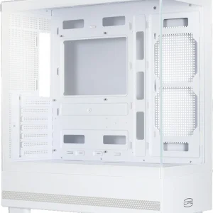 Корпус PcCooler C3Q500 белый без БП ATX 9x120mm 2x140mm 1xUSB3.0 audio bott PSU