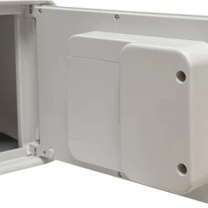 Сейф мебельный LockSworth VS4528-WH взломостойкий встраиваемый 200x310x200мм электронный/ключевой/биометрический