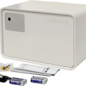 Сейф мебельный LockSworth VS4524-WH взломостойкий встраиваемый 440x350x340мм электронный/ключевой