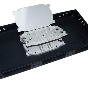 Полка оптическая наборная Lanmaster LAN-FOBM-RM-6P 19" стационарная 2U порт.:6