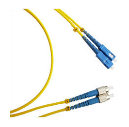 Кабель Патч-корд Lanmaster (TWT-2SC-2FC/SU-5.0) 2x9/125 OS1/OS2 SC дуплекс-FC дуплекс 5м