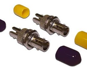 Адаптер Lanmaster LAN-ST-AM-OM3 проходн.ST 50/125 OM3 (упак.:1шт)