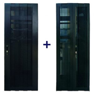 Комплект дверей Lanmaster TWT-CBB-DR42-6X-S-P1 шир.600мм (упак.:2шт)