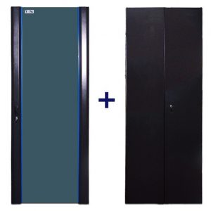 Комплект дверей Lanmaster TWT-CBB-DR18-6X-S-G1 шир.600мм (упак.:2шт)