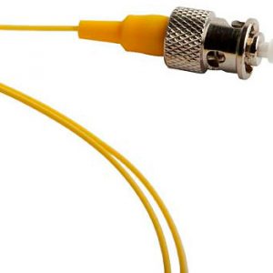 Кабель Pigtail Lanmaster TWT-PIG-ST/SU-1.5 1x9/125 OS1/OS2 ST 1.5м ПВХ желтый
