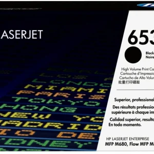 Картридж лазерный HP 653X CF320XC черный (20000стр.) для HP CLJ Flow M680z/M651dn/M651n/M651xh/M680dn/M680f