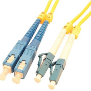 Патч-корд Lanmaster LAN-2ST-2LC/SU-10 2xOS2 ST дуплекс-LC дуплекс 10м LSZH
