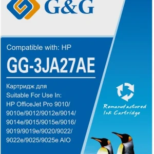 Картридж струйный GG GG-3JA27AE 963XL голубой (25.8мл) для HP OfficeJet Pro 9010/9010e/9012/9012e/9014/9014e/9015/9015e/9016/9019/9019e/9020/9022/9022e/9025/9025e AIO