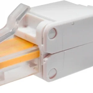 Коннектор Suprlan (10-0218-1) UTP кат.5E RJ45 с защитным колпачком серый