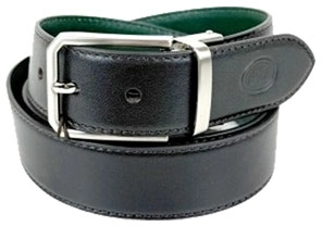 Ремень мужской The Bridge Brunelleschi 03450401/ZY 110х3.5см темно-коричневый/темно-зеленый натур.кожа