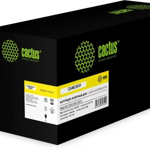 Картридж лазерный Cactus CS-IMC3510Y 842507 желтый (28000стр.) для Ricoh IM C3010/ IM C3510 с чипом