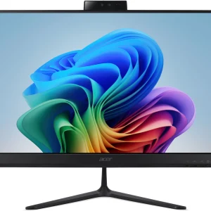 Моноблок Acer Aspire C24B-GKRK 23.8" Full HD Ryzen 5 330 (1.7) 16Gb SSD512Gb RGr Eshell GbitEth WiFi BT 65W клавиатура мышь Cam черный 1920x1080