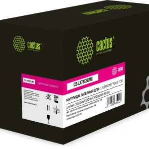 Картридж лазерный Cactus CS-LX78C5UM0 78C5UM0/78C5UME пурпурный (7000стр.) для Lexmark CX421/CX622ade/CS521dn/CX625adhe/CS622de с чипом