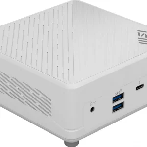 Неттоп MSI Cubi 5 1M-618XRU Core 5 120U (1.4) 16Gb SSD512Gb Graphics CR без ОС 2xGbitEth WiFi BT белый (9S6-B0A822-618)
