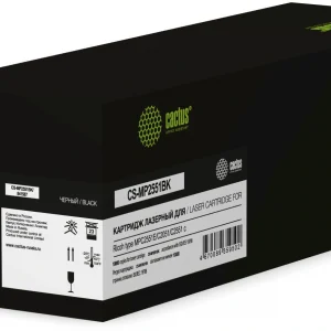 Картридж лазерный Cactus CS-MP2551BK 841587 черный (10000стр.) для Ricoh type MPC2551E/C2051/С2551 с чипом