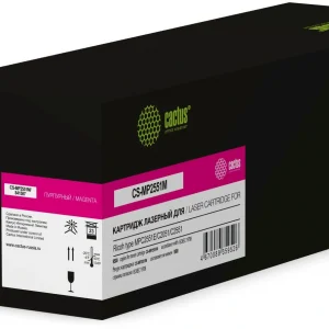 Картридж лазерный Cactus CS-MP2551M 842063 пурпурный (9500стр.) для Ricoh type MPC2551E/C2051/С2551 с чипом