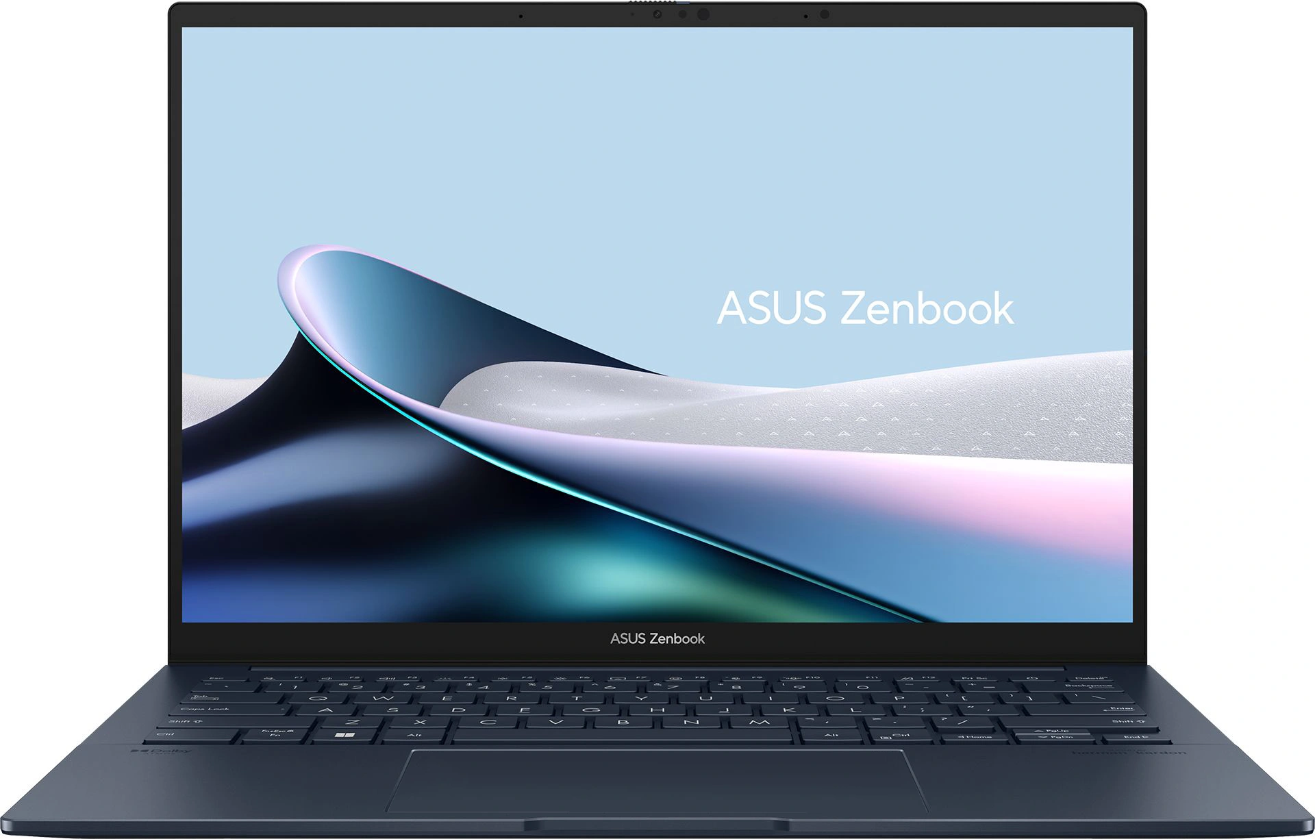 Ноутбук Asus Zenbook 14 UX3405CA-ST1336 Core Ultra 7 255H 16Gb SSD1Tb Intel Arc 14" OLED 3K (2880x1800) без ОС blue WiFi BT Cam Bag (90NB14W1-M01Z50)