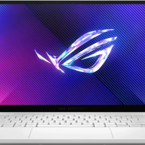 Ноутбук Asus ROG Zephyrus G14 GA403GM-SY020 Ryzen AI 9 465 32Gb SSD1Tb NVIDIA GeForce RTX 5060 8Gb 14" OLED 3K (2880x1800) без ОС white WiFi BT Cam Bag (90NR0QL2-M000V0)