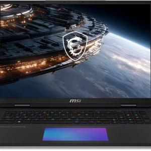 Ноутбук MSI Titan 18 HX A2WJ-1049RU Core Ultra 9 290HX Plus 64Gb SSD2Tb NVIDIA GeForce RTX5090 24Gb 18" IPS UHD+ (3840x2400) Windows 11 black WiFi BT Cam (9S7-182411-1049)