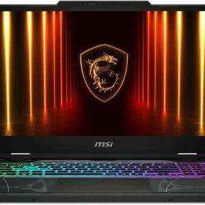 Ноутбук MSI Cyborg 15 C2WE-016XRU Core 7 240H 16Gb SSD1Tb NVIDIA GeForce RTX5050 8Gb 15.6" IPS FHD (1920x1080) FreeDOS grey WiFi BT Cam (9S7-15T121-016)