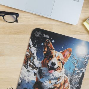 Коврик для мыши Cactus Corgi рисунок 300x250x3мм (CS-MPC-D13M)