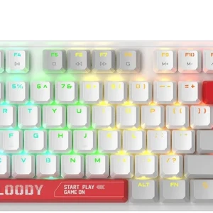 Клавиатура A4Tech Bloody S310N механическая черный/красный USB for gamer LED (S310N ENERGY RED)