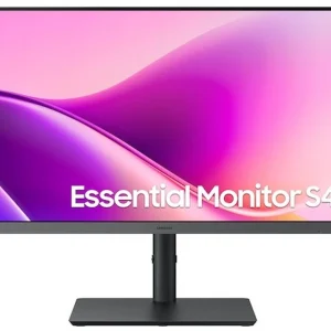 Монитор Samsung 24" Essential S3 S24F430UAUXEN черный IPS LED 5ms 16:9 HDMI TV матовая HAS Piv 1000:1 300cd 178гр/178гр 1920x1080 100Hz DP FHD USB 2.4кг