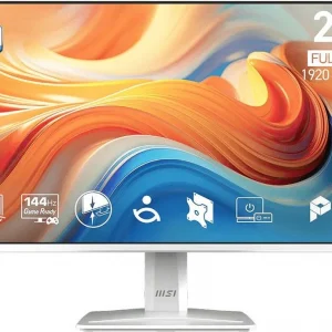 Монитор MSI 23.8" Pro MP243W E14 белый IPS LED 4ms 16:9 HDMI M/M 1500:1 300cd 178гр/178гр 1920x1080 144Hz DP FHD 2.95кг