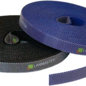 Хомут-липучка Lanmaster LAN-VCS5M-BL 5000x10мм (упак:1шт) полиамид синий