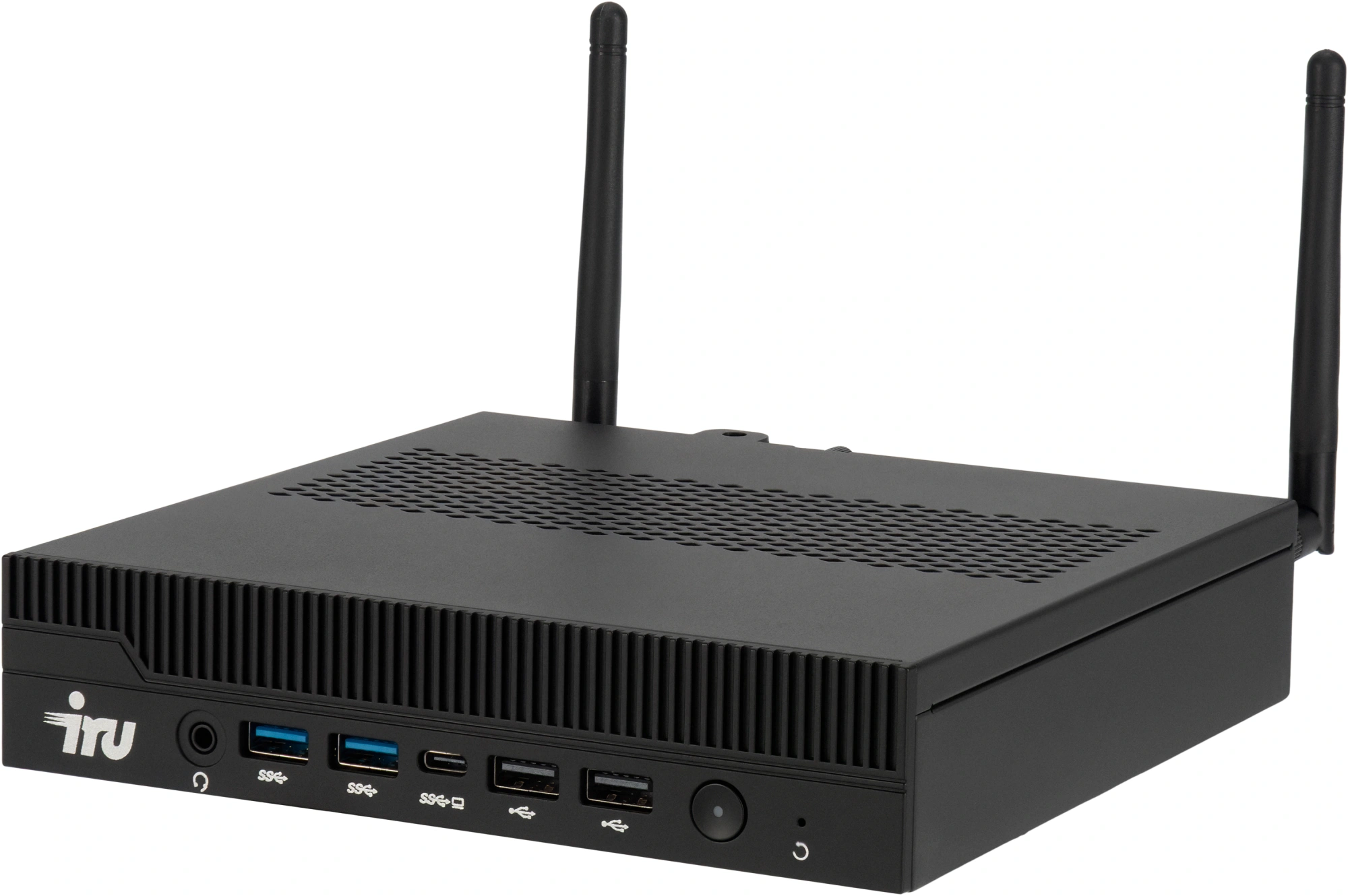 Неттоп IRU Tactio 310H6ITF i7 12700 (2.1) 32Gb SSD1Tb UHDG 770 Windows 11 Pro GbitEth WiFi BT 90W черный (RUS) (2173196)