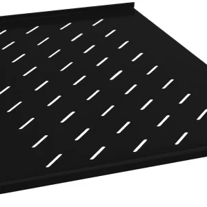 Полка стационарная Cabeus SH-J018-FC-1200-BK нагр.:30кг. 19" 900мм черный