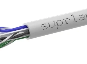 Кабель сетевой информационный Suprlan Six 01-1030-1 кат.6 UTP 4 пары 23AWG LSZH внутренний 305м серый