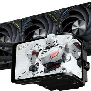 Система водяного охлаждения Thermalright Wonder Vision 360 Turbo ARGB Soc-AM5/AM4/1200/1700/1851 черный 4-pin 28.1dB Al LCD Ret (W-VISION-TURBO-360-BL-ARGB)