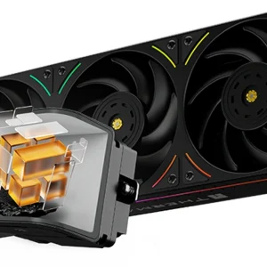 Система водяного охлаждения Thermalright Wonder Vision 360 UB ARGB Soc-AM5/AM4/1200/1700/1851 черный 4-pin 28.1dB Al LCD Ret (W-VISION-UB-360-BL-ARGB)