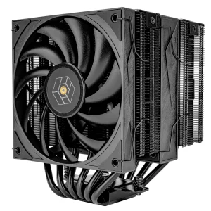 Устройство охлаждения(кулер) Thermalright Royal Knight 120 Soc-AM5/AM4/1200/1700/1851 черный 4-pin 28.4dB Al+Cu Ret (RK120-BL)