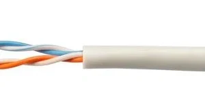 Кабель информационный Cabeus UTP-2P-CAT.5E-SOLID-LSZH-GY кат.5E U/UTP 2 пары LSZH внутренний 305м серый