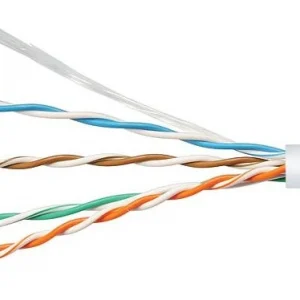 Кабель информационный Cabeus UTP-4P-Cat.5e-SOLID-LSZH-GY-100 кат.5E U/UTP 4 пары LSZH внутренний 100м серый