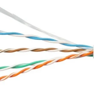 Кабель информационный Cabeus UTP-4P-Cat.5e-SOLID-LSZH-GY-LIGHT-100 кат.5E U/UTP 4 пары LSZH внутренний 100м серый