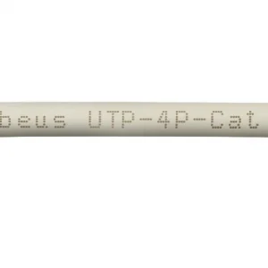 Cabeus UTP-4P-Cat.5e-PATCH-GY Кабель витая пара UTP (U/UTP), категория 5e, 4 пары, (24 AWG), многожильный (patсh), PVC нг(А)-LS, серый (305 м)