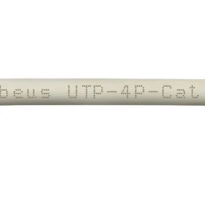 Кабель информационный Cabeus UTP-4P-CAT.5E-PATCH-LSZH-GY кат.5E U/UTP 4 пары 24AWG LSZH внутренний 305м серый