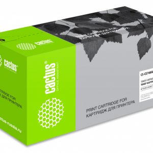 Картридж лазерный Cactus CS-CE740-WT черный (7000стр.) для HP LJ Pro CP5220/CP5221/CP5223 без чипа