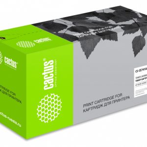 Картридж лазерный Cactus CS-CE741-WT голубой (7300стр.) для HP CLJ Pro CP5220/CP5221 без чипа