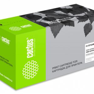 Картридж лазерный Cactus CS-CE742-WT желтый (7300стр.) для HP CLJ Pro CP5220/CP522 без чипа