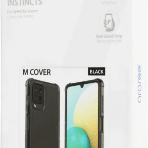 Чехол (клип-кейс) Samsung для Samsung Galaxy M32 araree M cover черный (GP-FPM325KDABR)