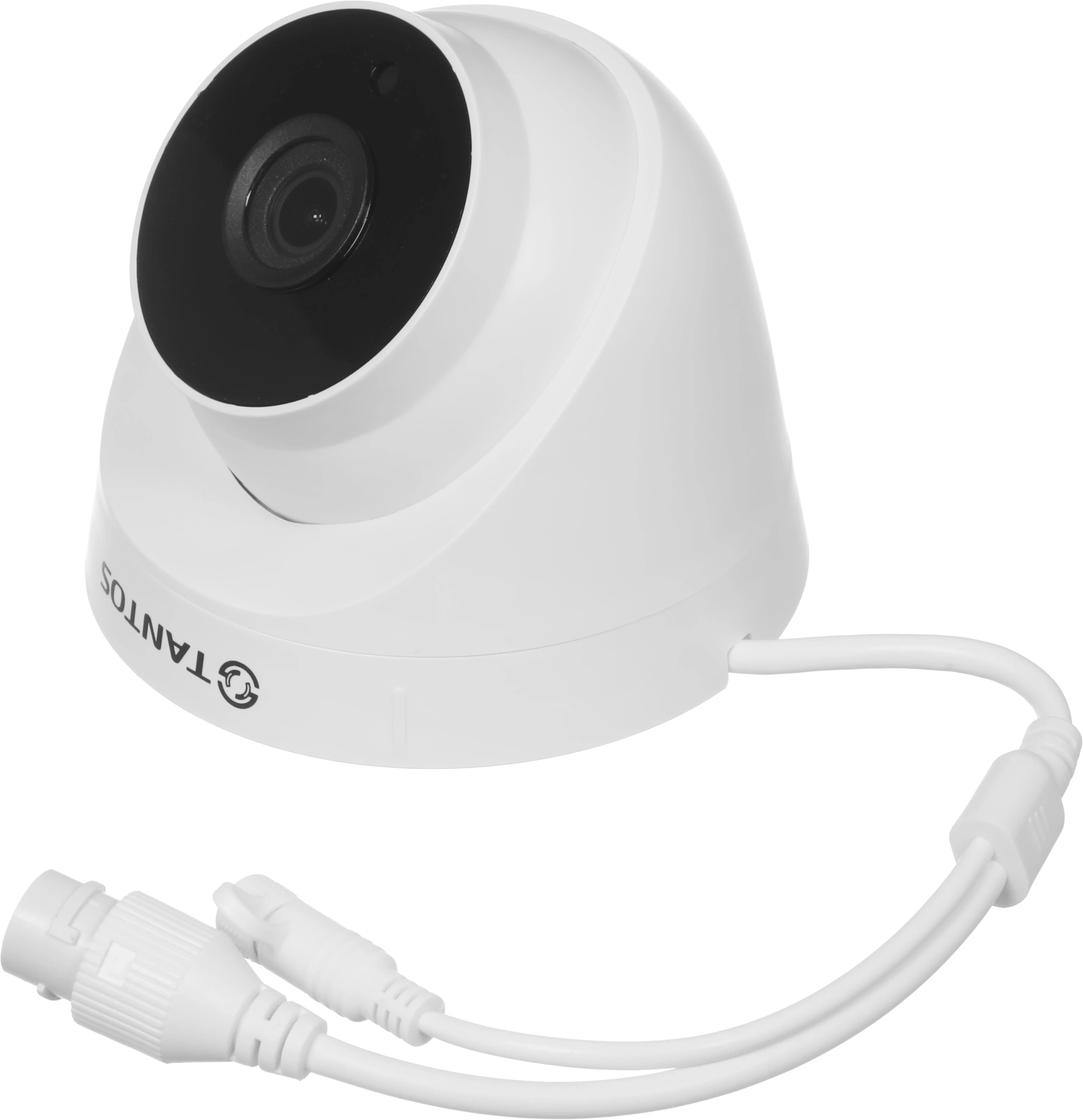 Камера видеонаблюдения IP Tantos TSi-Eeco25F 3.6-3.6мм цв. корп.:белый/черный (00-00122955)