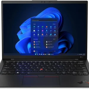 Ноутбук Lenovo ThinkPad X1 Carbon Gen 10 Core i7 1260P 16Gb SSD512Gb Intel Iris Xe graphics 14" OLED 2.8K (2880x1800) Windows 11 Pro black WiFi BT Cam (21CB007ART)