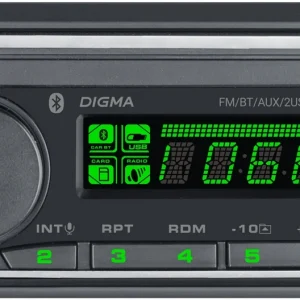 Автомагнитола Digma MCP-518 1DIN 4x50Вт 4